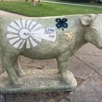 cow statue